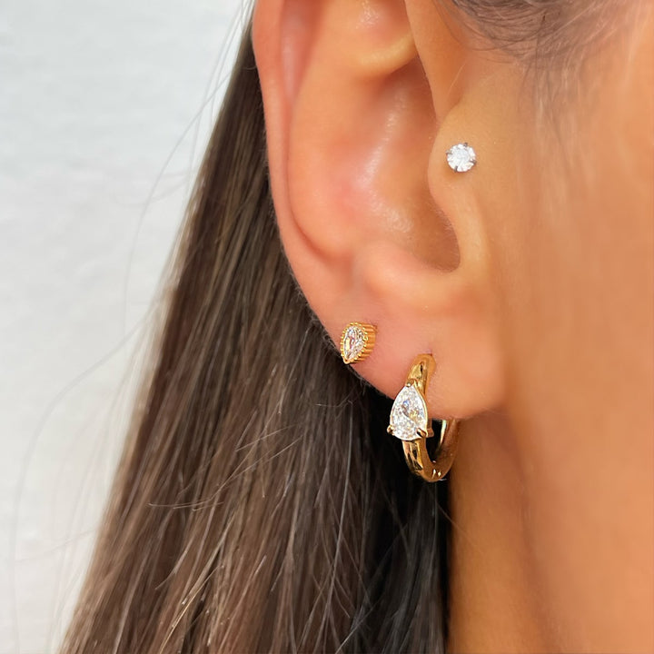 Alcina earrings | 18K gold plated