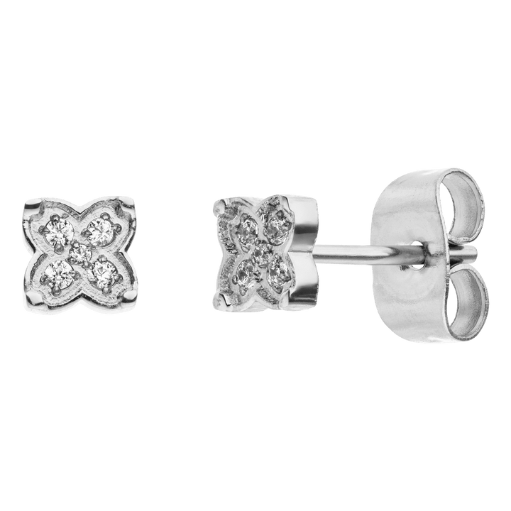 Cute Clover Ohrstecker | 18K vergoldet