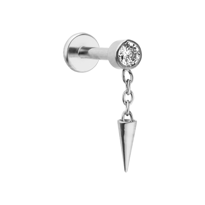 Dangling Spike Piercing | titanium