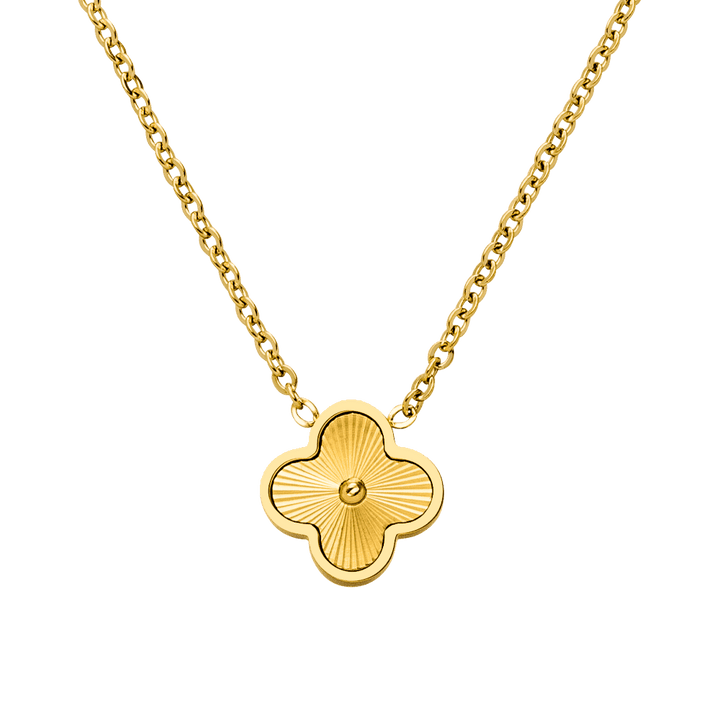 Shine Clover Necklace | 18K gold plated