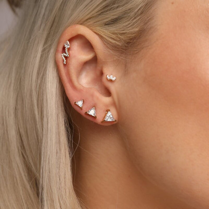 Shine Snake Piercing | titanium